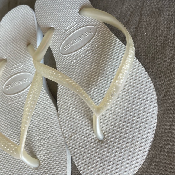 Pearl White Havaianas Flip Flops - Picture 7 of 8